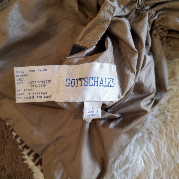 Reversible VINTAGE Parka Jacket Sz Large - Picture 2 of 4